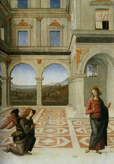 Annonciation - Pietro Perugino